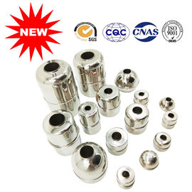 Custom Made Small Ball Valve Float , Metal Float Ball With Ferrite Magnet