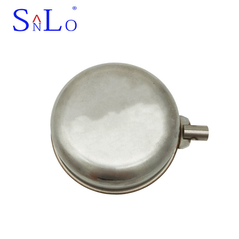 13*60/190/80 Flat Metal Float Ball For Magnetic Level Switch ISO9000 Approval