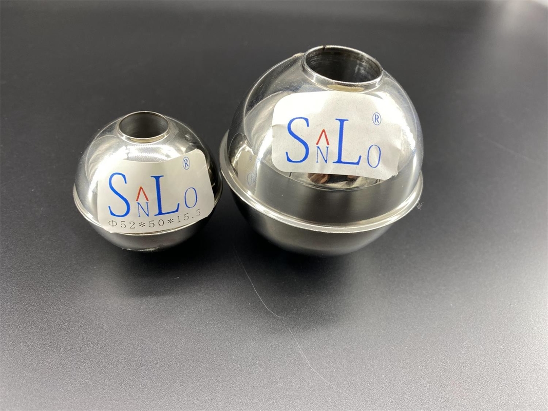 Silver 316 Round Ball Float For Liquid Level Meter Made Of Stainless Steel